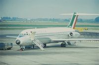 I-DIKJ @ EBBR - ALITALIA.Late 1960's. - by Robert Roggeman