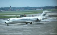 SE-DBW @ EBBR - SAS.Late 1960's - by Robert Roggeman