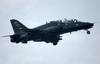 XX199 @ EGFH - Coded 199 of 208(Reserve) Squadron RAF. Seen climbing out after a practice approach to Runway 04. - by Roger Winser