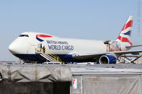 G-GSSE @ KORD - Offloading pallets at ORD