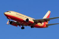 N792SW @ KSAT - On approach 30L