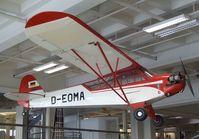 D-EOMA - Piper L-4J Cub / Grasshopper at the Deutsches Museum, München (Munich)