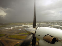 ZK-EAO @ NZAA - Gail force winds and heavy rain made for an amazing atmosphere today... - by Micha Lueck