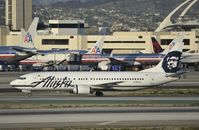 N796AS @ KLAX - Arrived at LAX on 25L - by Todd Royer