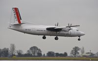 OO-VLR @ EGSH - Landing at Norwich for maintenance with KLM Eng. - by keithnewsome