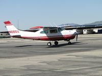 N68SU @ CCB - Loaded up and taxiing to runway 24 - by Helicopterfriend