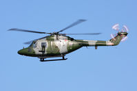 XZ212 @ EGNT - Westland WG-13 Lynx AH7 at Newcastle Airport, March 2012. - by Malcolm Clarke