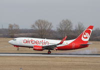 D-AGEC @ LOWW - Air Berlin Boeing 737 - by Thomas Ranner