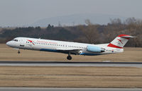 OE-LVO @ LOWW - Austrian Arrows Fokker 100 - by Thomas Ranner
