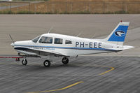 PH-EEE @ EHBK - Being pushed into the hangar.