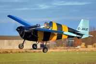G-AWJE @ EGBR - Low pass