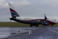 5N-MJC @ EGSH - Being towed to KlM Engineering. - by Matt Varley