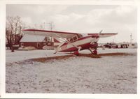 N6958M - Tied down behind my house in Ravenna, Ohio 
Circa 1964-65 - by FRED KLOHN
