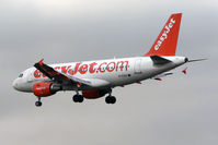 G-EZAC @ EGNT - Airbus A319-111 on approach to Runway 25 at Newcastle Airport, March 2012. - by Malcolm Clarke