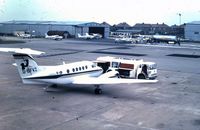 G-BFVZ @ BLK - BPPD Kingair refuelling at Squires Gate, Blackpool. - by Stan Howe