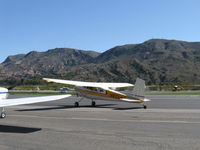 N8204V @ SZP - 1966 Cessna 180H, Continental O-470 230 Hp, taxi - by Doug Robertson