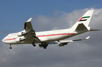 A6-COM @ EGLL - Dubai Wing's 1991 Boeing 747-433, c/n: 25074 at Heathrow