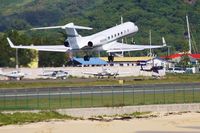 N550SN @ TNCM - N550SN