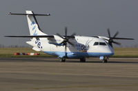 G-BWWT @ EGSH - Taxiing to RWY 27.