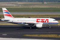 OK-MEL @ EDDL - CSA Airbus - by Loetsch Andreas