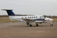 G-WATJ @ EGFH - Beech B200GT Super King Air of Saxonhenge Ltd. De-registered 25 July 2012. - by Roger Winser