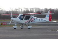 G-CEHG @ EGFH - Resident Ikarus C42. - by Roger Winser