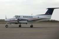 G-WATJ @ EGFH - Visiting Beech B200GT Super King Air of Saxonhenge Ltd. De-registered 25 July 2012. - by Roger Winser