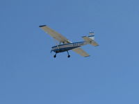 N4272U @ SZP - 1963 Cessna 150D, Continental O-200 100 Hp, takeoff climb Rwy 04 - by Doug Robertson