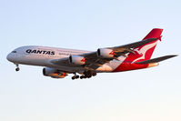 VH-OQJ @ LAX - Qantas VH-OQJ (FLT QFA93) from Melbourne Tullamarine (YMML/MEL) on short final to RWY 25L. - by Dean Heald