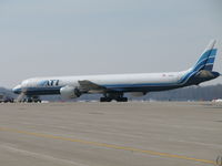 N828BX @ TOL - BAX/ATI DC-8 sitting on the tarmac - by Steven Lipstraw