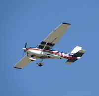 N3881S @ POC - Passing over runway 26L - by Helicopterfriend