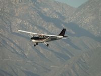 N4658G @ POC - On final to runway 26 - by Helicopterfriend