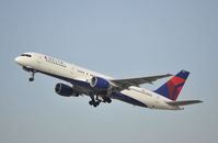 N634DL @ KLAX - Departing LAX on 25R - by Todd Royer