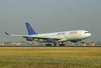 SU-GBN @ EHAM - Touchdown just before sunset. - by Connector