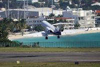 N556AF @ TNCM - N556AF