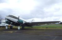 N115SA @ KHIO - Douglas DC-3C at the Classic Aircraft Aviation Museum, Hillsboro OR - by Ingo Warnecke