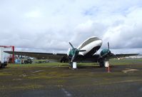 N115SA @ KHIO - Douglas DC-3C at the Classic Aircraft Aviation Museum, Hillsboro OR