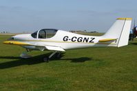 G-CGNZ @ EGSV - Parked at Old Buckenham. - by Graham Reeve