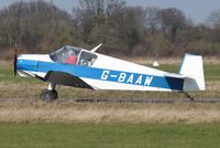 G-BAAW @ EGSV - Just landed. - by Graham Reeve