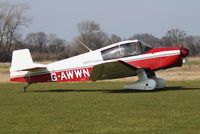 G-AWWN @ EGSV - Just landed. - by Graham Reeve