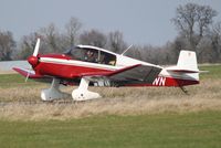 G-AWWN @ EGSV - Just landed. - by Graham Reeve
