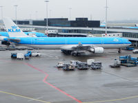PH-AKA @ AMS - Parking by the gate on Schiphol Airport - by Willem Göebel