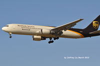 N307UP @ ONT - Landing at Ont. Airport, CA - by Jeffrey Liu