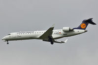 D-ACPE @ EGCC - Canadair CL-600-2C10 Regional Jet CRJ-701ER, c/n: 10027 - by Terry Fletcher