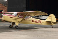 G-AJEE @ EGCB - 1946 Auster 5J1 Autocrat, c/n: 2309