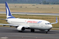 TC-JGF @ EDDL - Anadolu Jet - by Loetsch Andreas