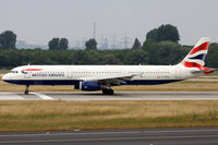 G-EUXL @ EDDL - BAW A321 - by Loetsch Andreas