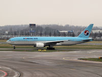HL7751 @ EHAM - Landing on runway 27 of Schiphol Airport - by Willem Göebel
