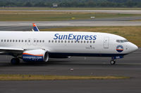 TC-SNN @ EDDL - SunExpress - by Loetsch Andreas