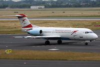 OE-LFP @ EDDL - Austrian Fokker - by Loetsch Andreas